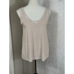 Old Navy‎ Striped Swing Tank Top Y2K Nautical Comfychic Beachy Vacation Women XS